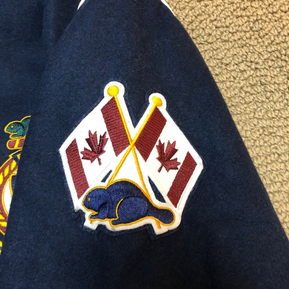 Men’s Roots Varsity Jacket - Picture 4 of 5